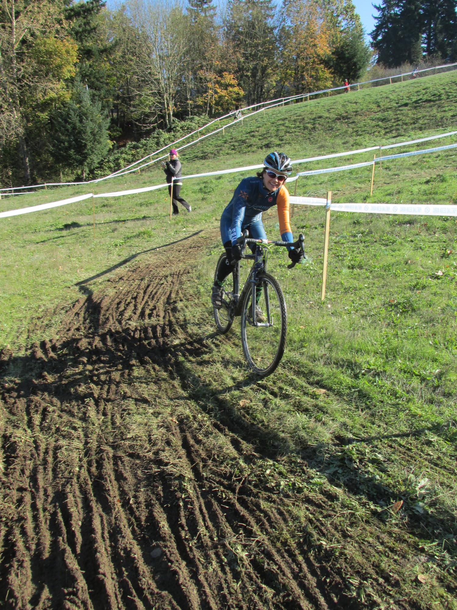 Gateway Green Cyclocross Event rider